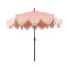Pink Fringe Umbrella 9"