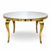 Curvo Display Table Gold