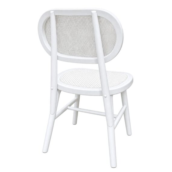 Cane Chair White