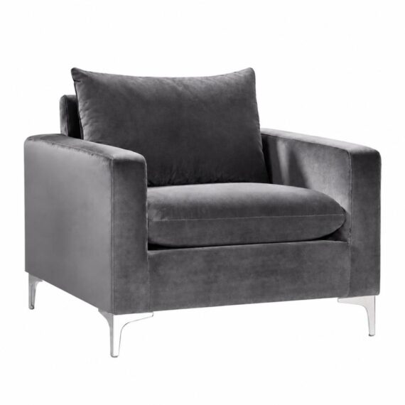 Adrian Club Chair Grey