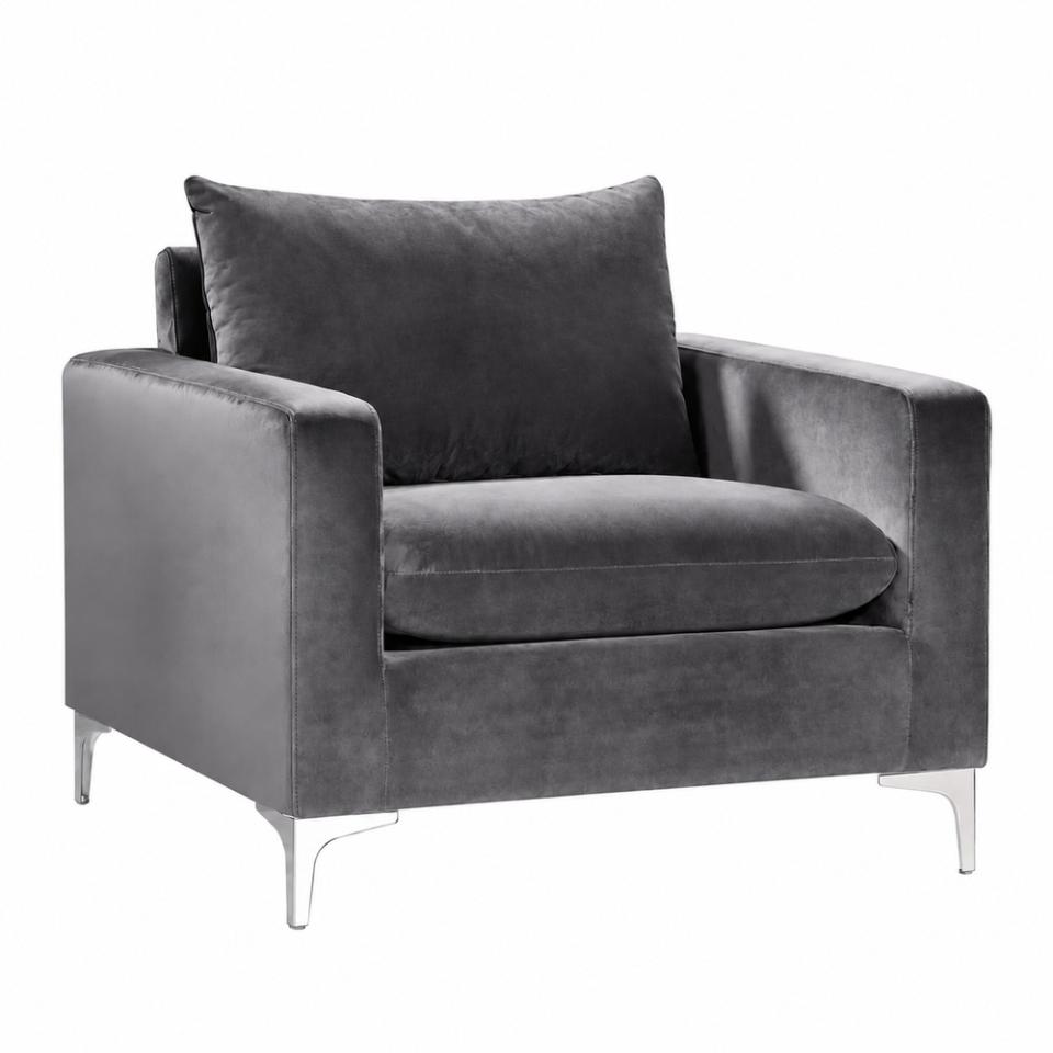 Adrian Club Chair Grey
