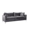 Adrian Sofa Grey Velvet