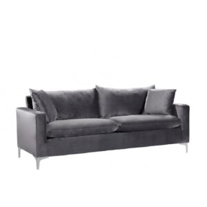 Adrian Sofa Grey Velvet
